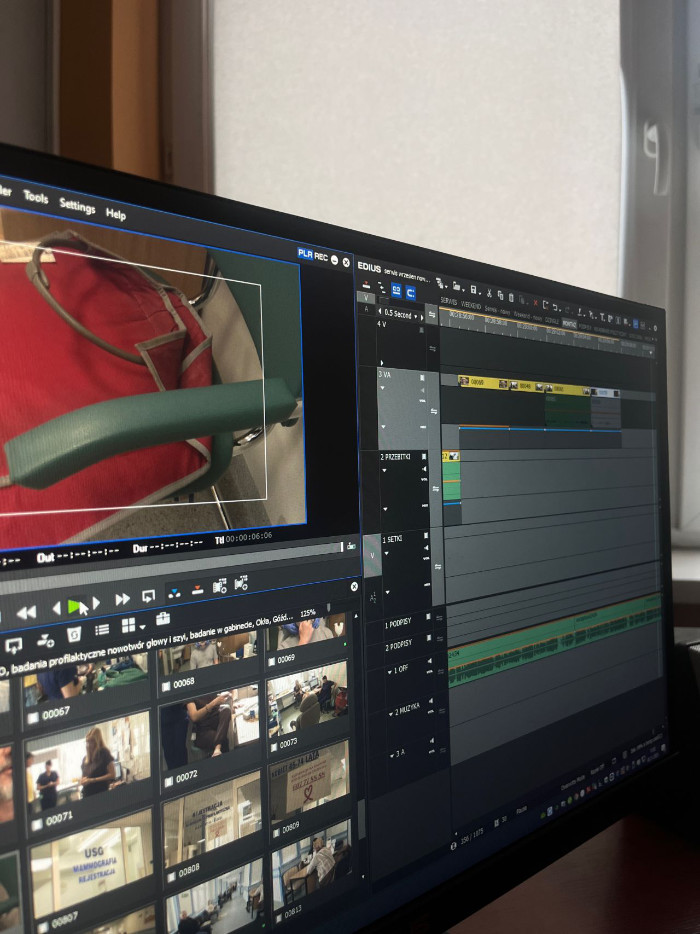 Program do obróbki materiałów wideo