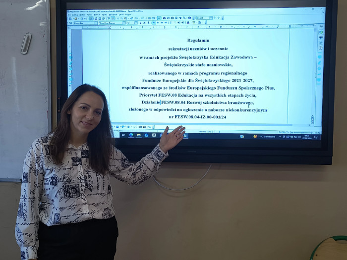 Pani Iwona Kąkol, Szkolny Animator Współpracy